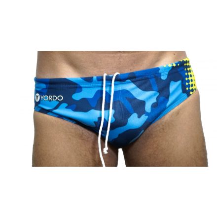 Camouflage blue-yellow wp trunk