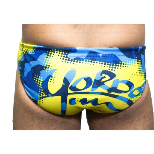 Camouflage blue-yellow wp trunk