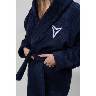 Unisex köntös sötétkék  M, L, XL, 2XL, 3XL