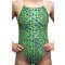 Úszódressz Leopard green