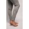 Leggings szürke kis fehér grafikával