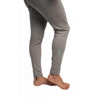 Leggings szürke kis zöld grafika