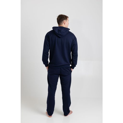 UNISEX PULÓVER, BELEBÚJÓS, ZSEBES, NORMÁL KAPUCNI - Sötétkék