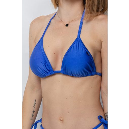 Bikini bermuda felső, Csillogó kék