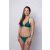 Bikini bermuda felső, Csillogó zöld