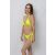 Bikini bermuda felső, Neon sárga