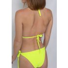 Bikini bermuda felső, Neon sárga