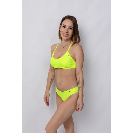 Bikini sport alsó, Neon sárga