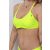 Bikini sport felső, Neon sárga