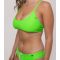 Bikini sport felső, Neon zöld