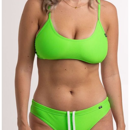 Bikini sport felső, Neon zöld