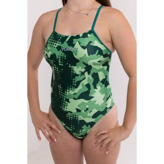 Úszódressz Camouflage green