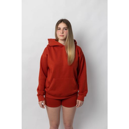 YORDO UNISEX PULÓVER - Tégla