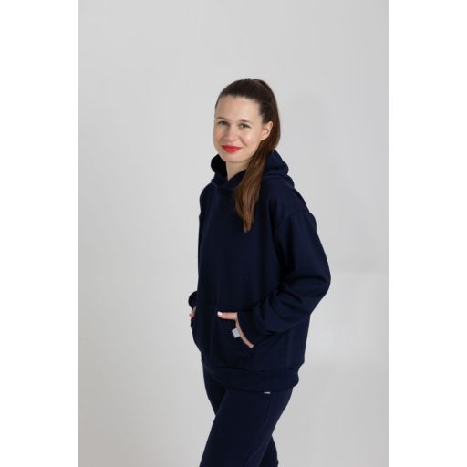 YORDO UNISEX PULÓVER - Sötétkék